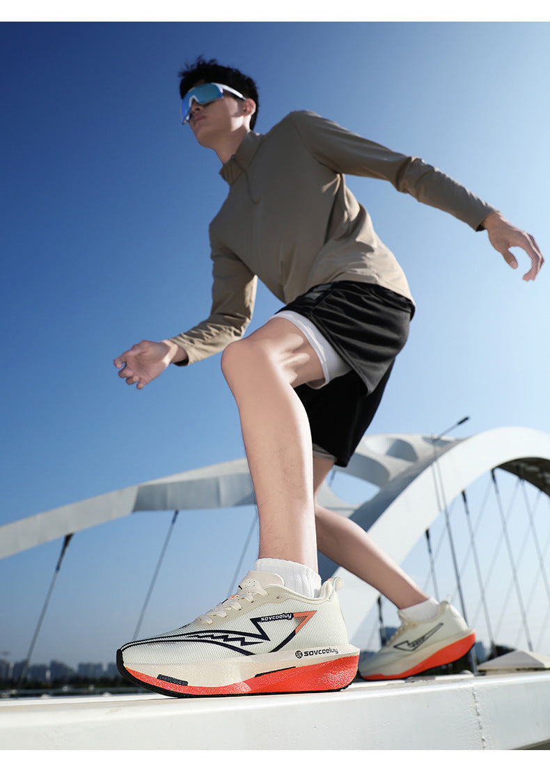 2025New Professional Running Shoes Sports Shoes Breathable Versatile Trendy Men Couples Youth Campus Casual Racing Training Shoes
