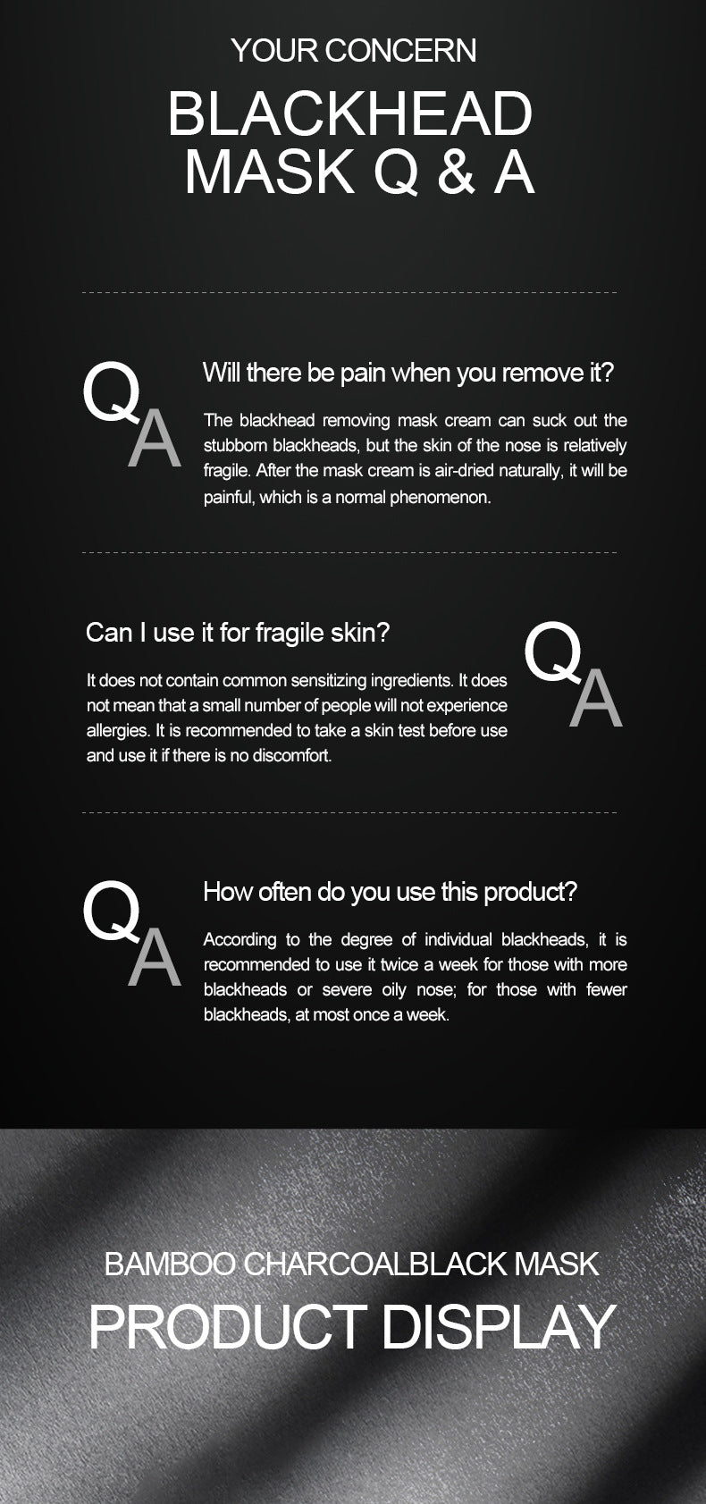 Full English Nose Strips Pack SADOER Bamboo Charcoal Blackhead Absorbing Nose Mask Patch T District Nursing  Foreign Trade Wholesale