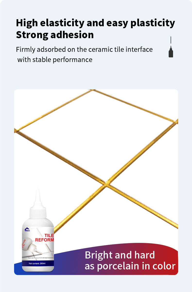 Round Bottle Grout Sealant baolisi Bathroom Kitchen Living Room Tile Floor Tile Grout Sealant Manufacturer Waterproof