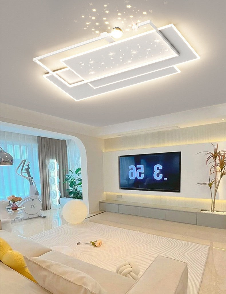 Modern minimalist living room led Ceiling Lamp2024New style main hall lamp wrought iron bedroom lamp high-end dining room lamp