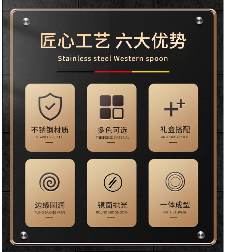 New Hot Selling Stainless Steel Royal Court Tableware Knife, Fork, Spoon40Set20Set of Steak Knives and Forks