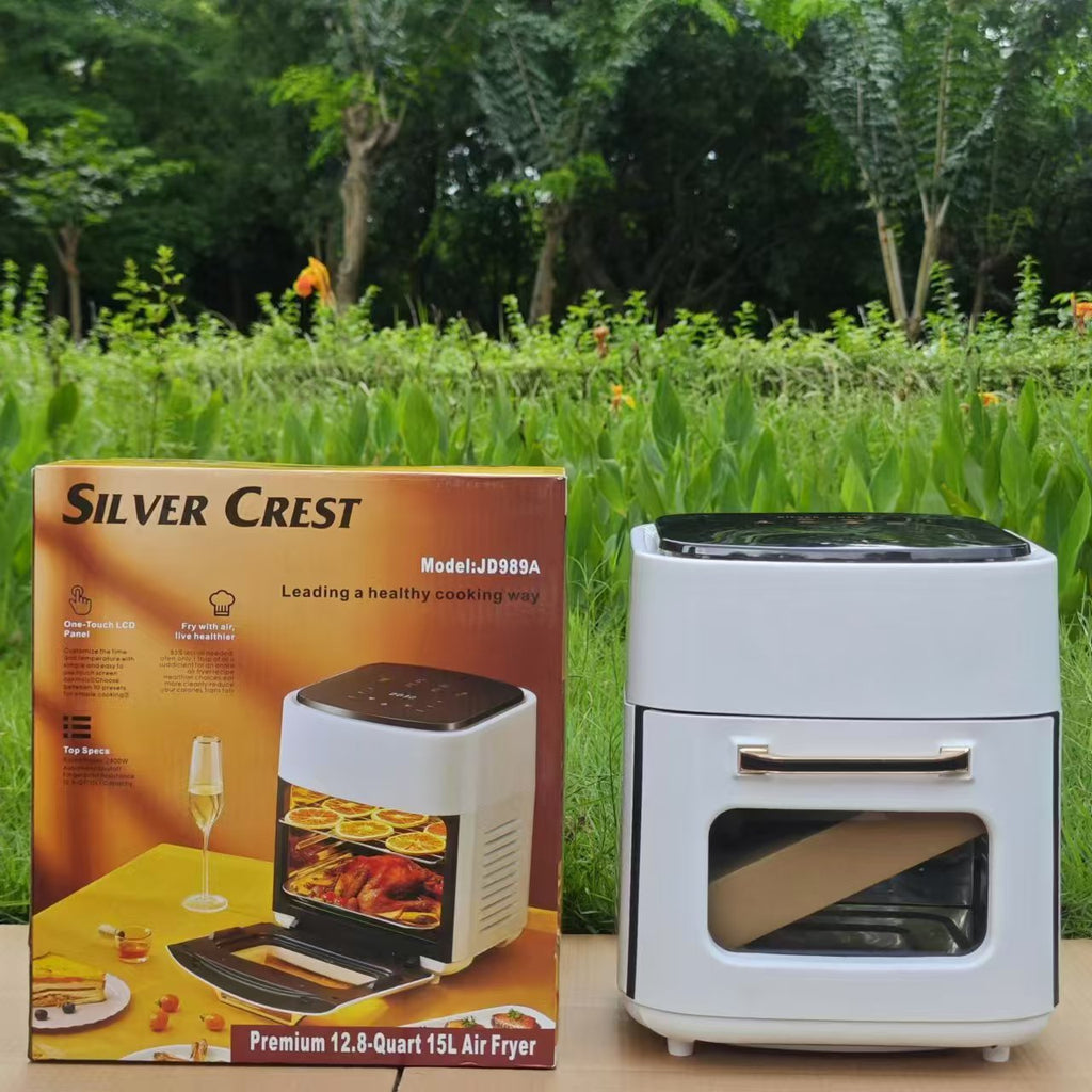 8LAir fryer Multifunctional Smart Touch Screen Oven Large Capacity Air Fryer Electric Fryer French Fries Machine