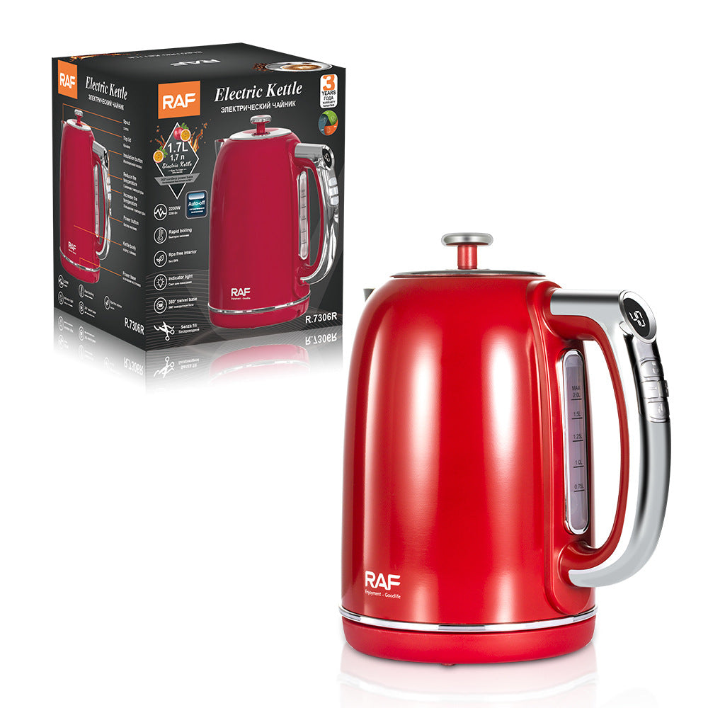 RAF Special for Kitchen Kettle Fast Electric Kettle Health Kettle Double-layer Intelligent Display Kettle R.7306