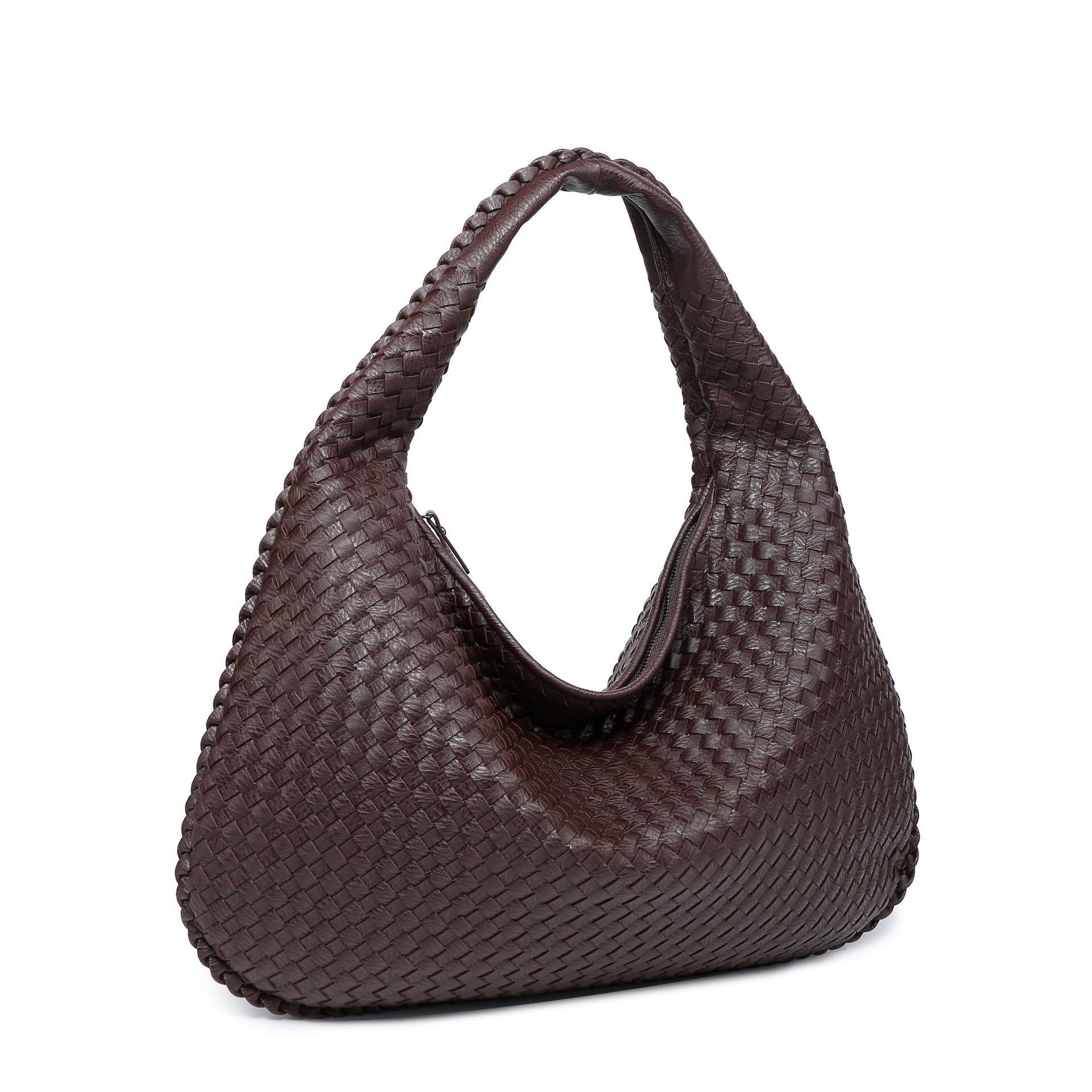 AliExpress Handmade Woven Women's Bag Large Capacity Handbag Korean Style Commuting Casual Manufacturer Wholesale