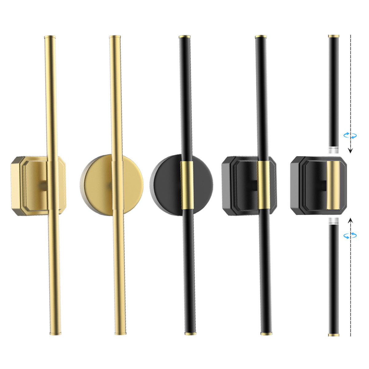 Dual-Head Detachable Wall Lamp No Wiring Required Wall Lamp Reading Wall Lamp Dimmable Wall Lamp Indoor Wall Lamp Magnetic Wall Lamp