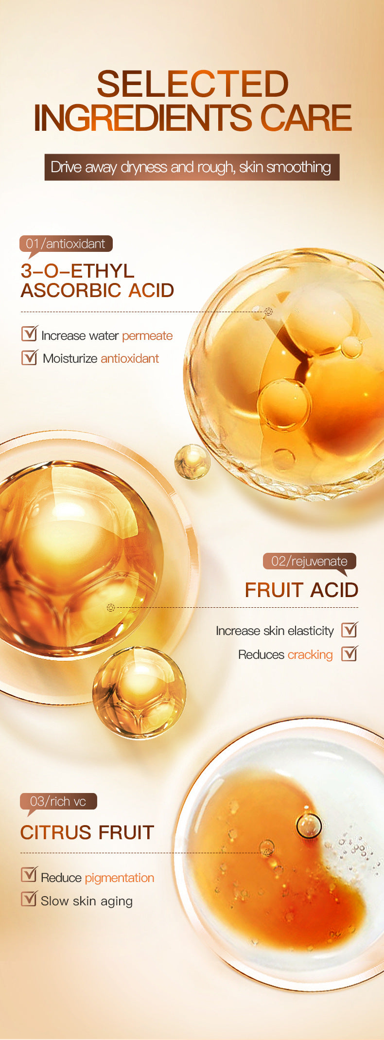 Cross-border Sea Buckthorn Vitamin C Antioxidant six-piece set Hydrating Moisturizing Set Box Wholesale from Foreign Trade Manufacturer