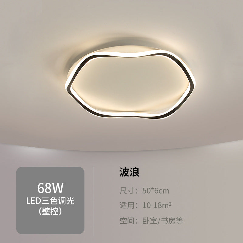 Nordic Minimalist Ultra-Thin LED Ceiling Lamp Heart-Shaped Children's Room Lighting Eye Protection Master Bedroom Boys Girls Creative