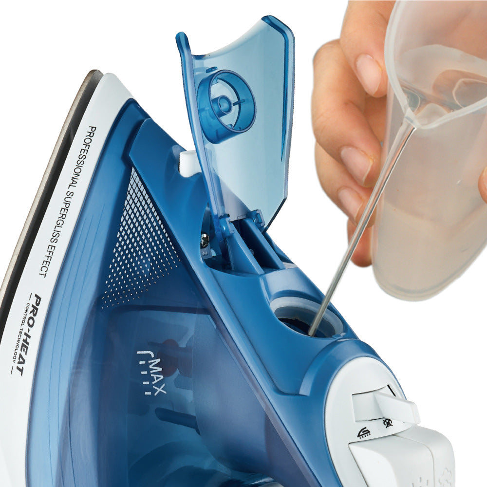 European Standard Household Portable Handheld Steam Electric Iron Household Super High Power1400W Ceramic Soleplate Ironing Clothes