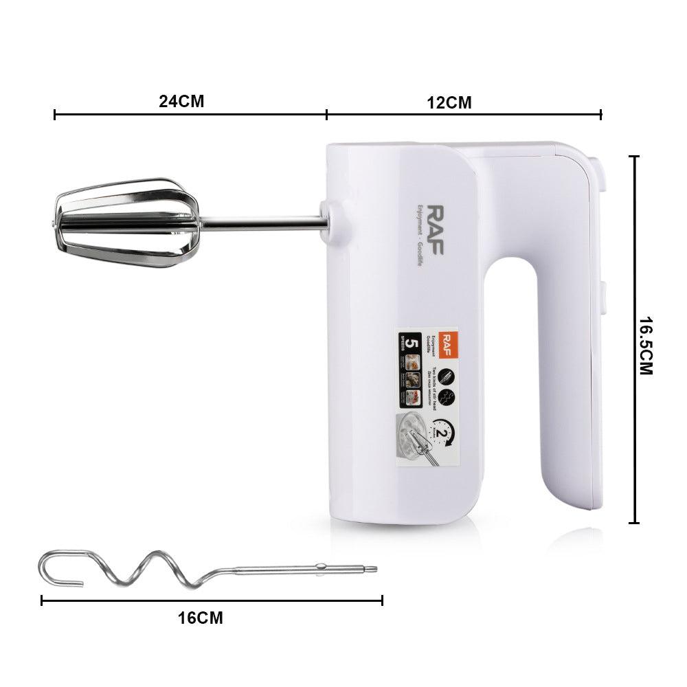 Electric Egg Beater for Home Use, Dough Kneading, Baking, Small Cake Mixer, Automatic Egg Beater, Cream Mixer R.6653