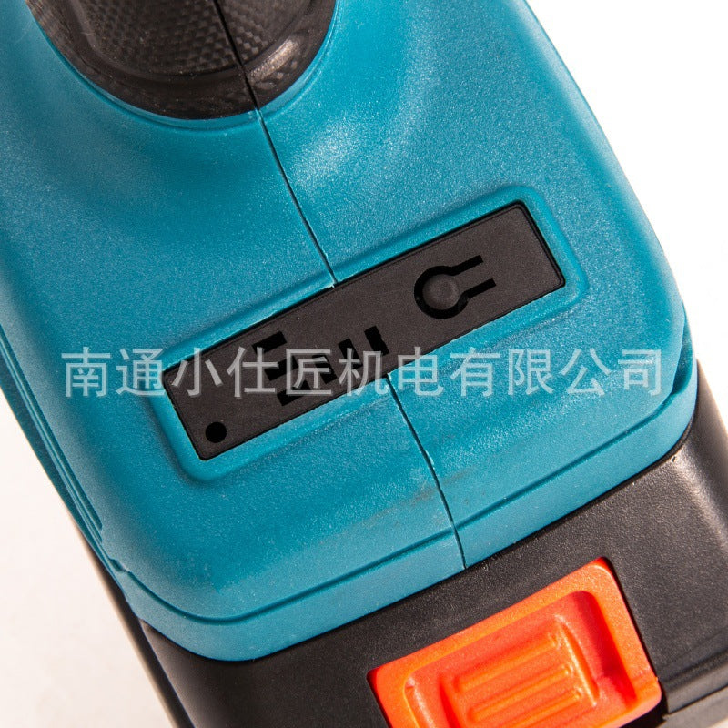 Lithium Battery Tool Brushless Angle Grinder Two Batteries One Charger High Power Cordless Angle Grinder Cross-Border Export Model