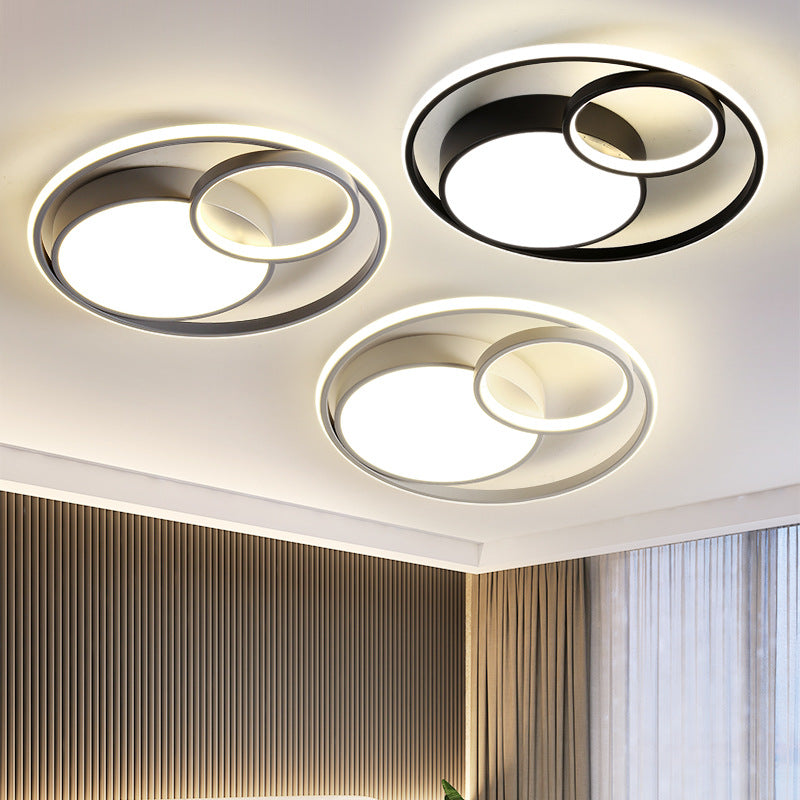 Wholesale New Bedroom Lamp Dining Room Lamp Living Room Lamp Simple Modern Cozy Master Bedroom Round Nordic Ceiling Light Fixture