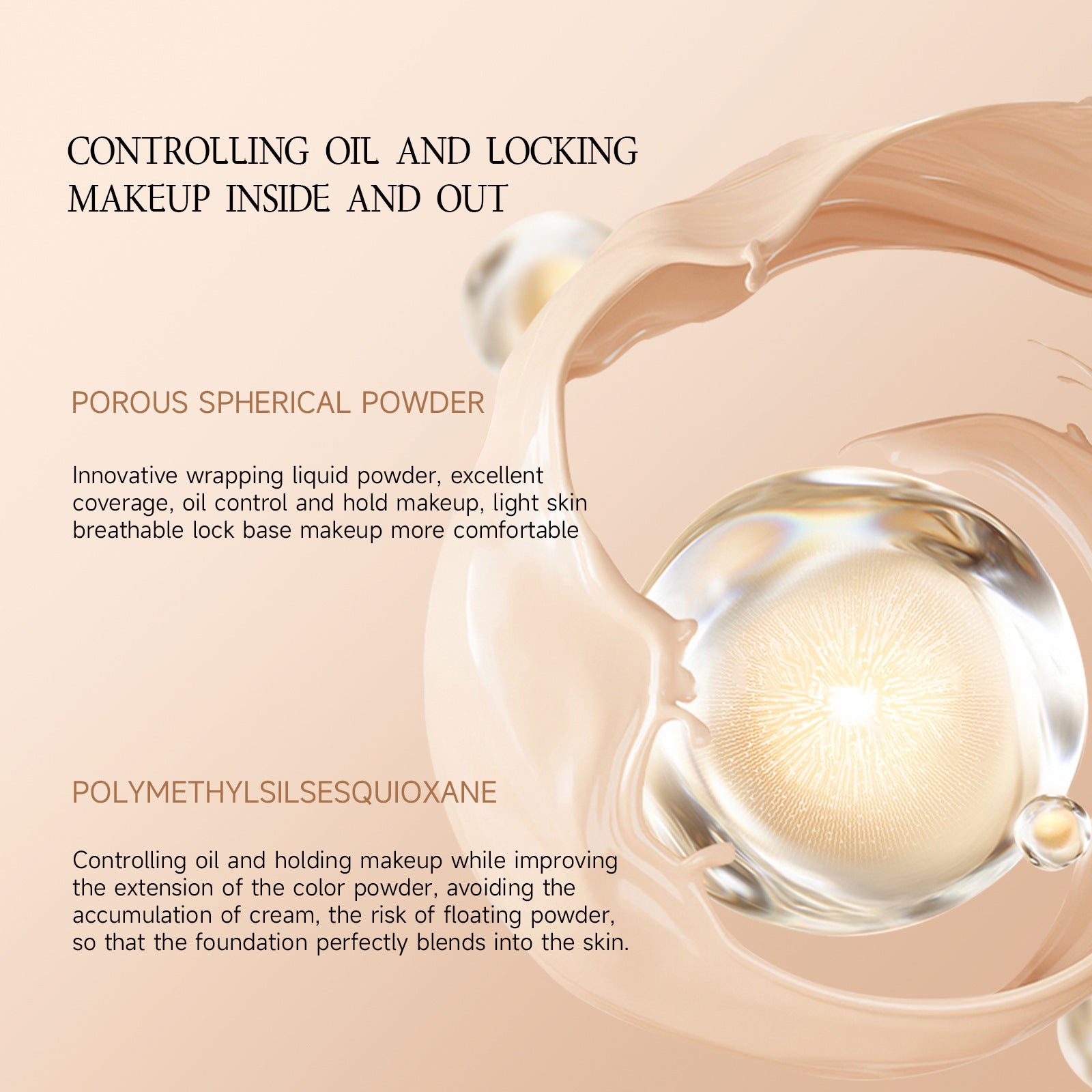 Exclusive Supply sheloves Liquid foundation Matte Hydrating Oil Control Concealer Long-lasting Non-cakey Foundation Base Makeup