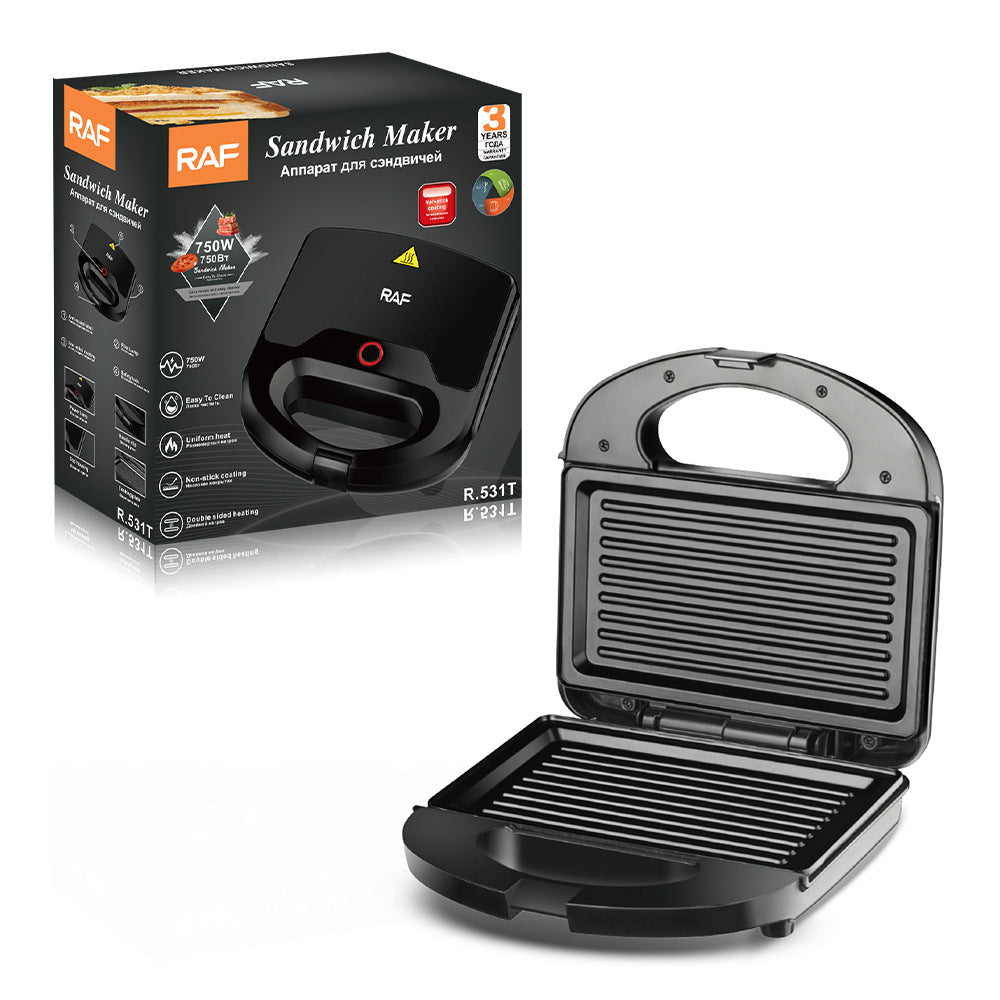 RAF European Standard Sausage Maker Household Donut Waffle Maker Breakfast Sandwich Maker Grilled Steak Maker R.531