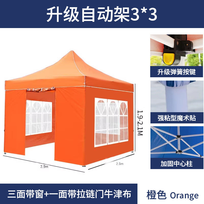 Custom  Fabric Tent Outdoor Camping Exhibition Promotion Tent Foreign Trade Folding Tent Wholesale