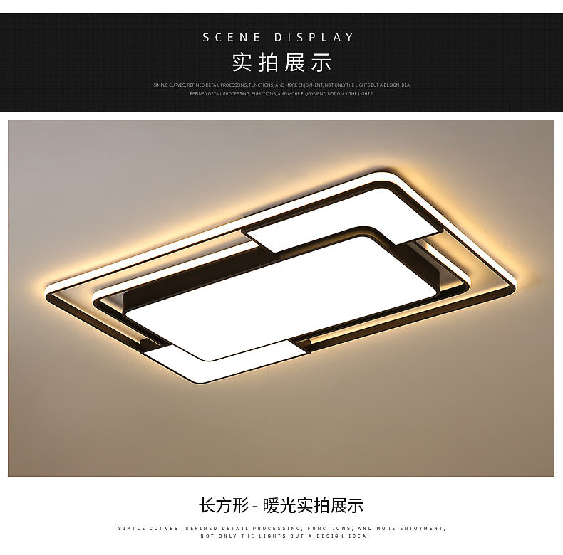 Lighting Full House Package Ceiling Light Set led Modern Minimalist Living Room Lamp Elegant Home Iron Art Master Bedroom Lamp