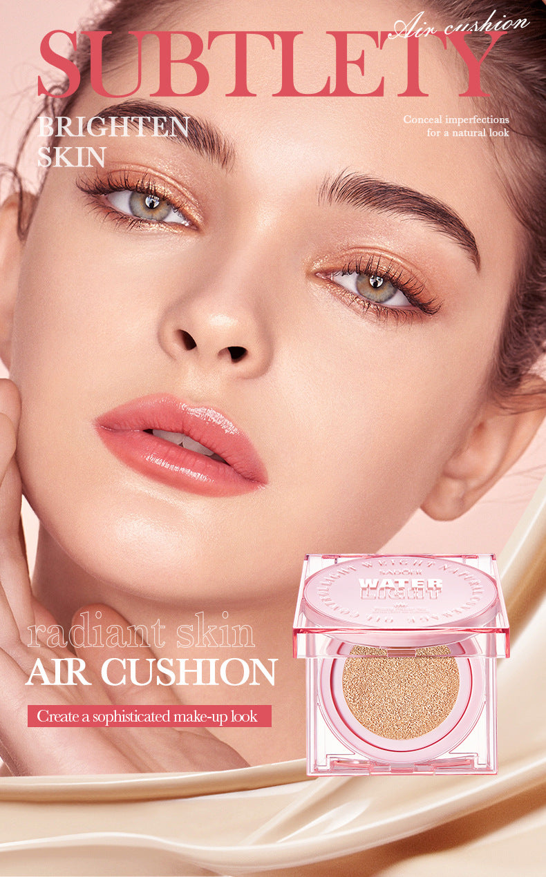 Makeup SADOER Hydrating Cushion Concealer Contouring Brightening Skin Tone BB Wholesale Cross-Border Foreign Trade Frost