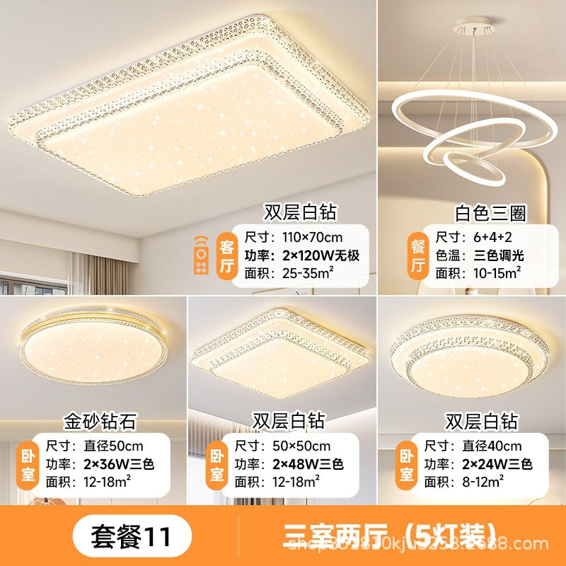Lamp in the living room led Ceiling lamp, simple modern style, trendy with a high-end feel2025New model main headlight elegant lighting fixture