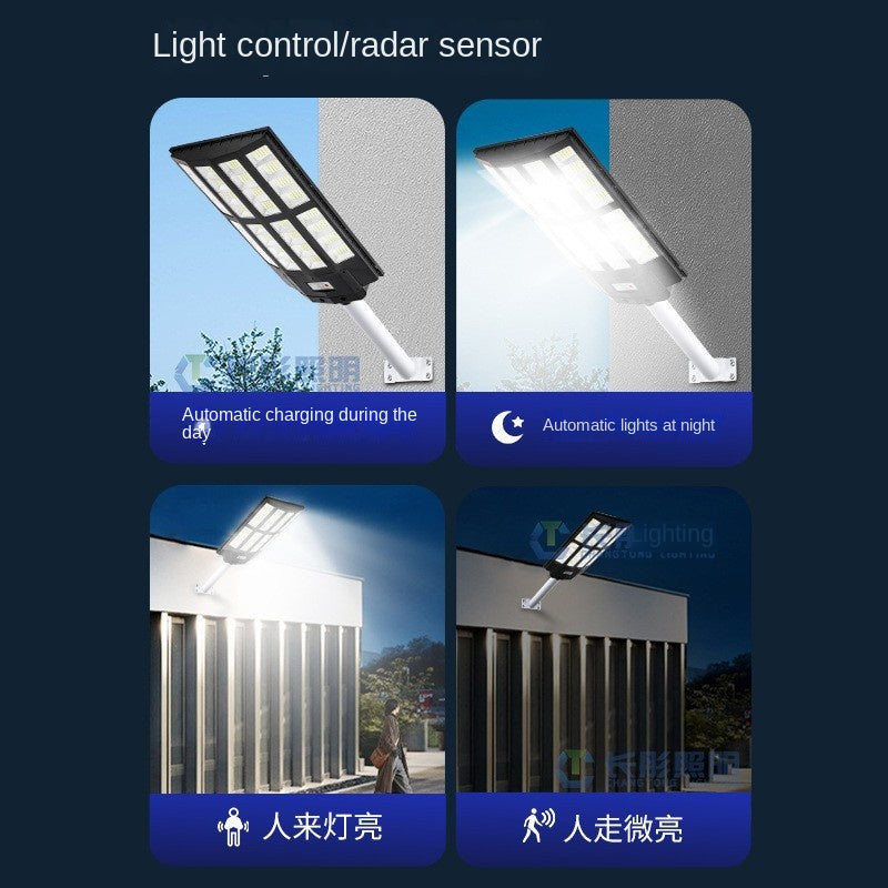Integrated Solar Street Light IP65 Waterproof Smart Solar Lamp 1000W2000W3000WLED Street Light