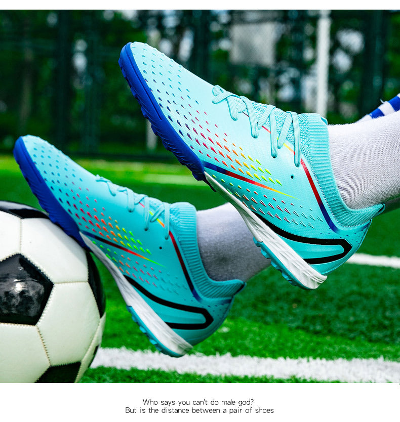 New Style Spike Soccer Shoes for Men, Students, Adults, Grass Training Long Spike Non-Slip Professional Competition Football Shoes