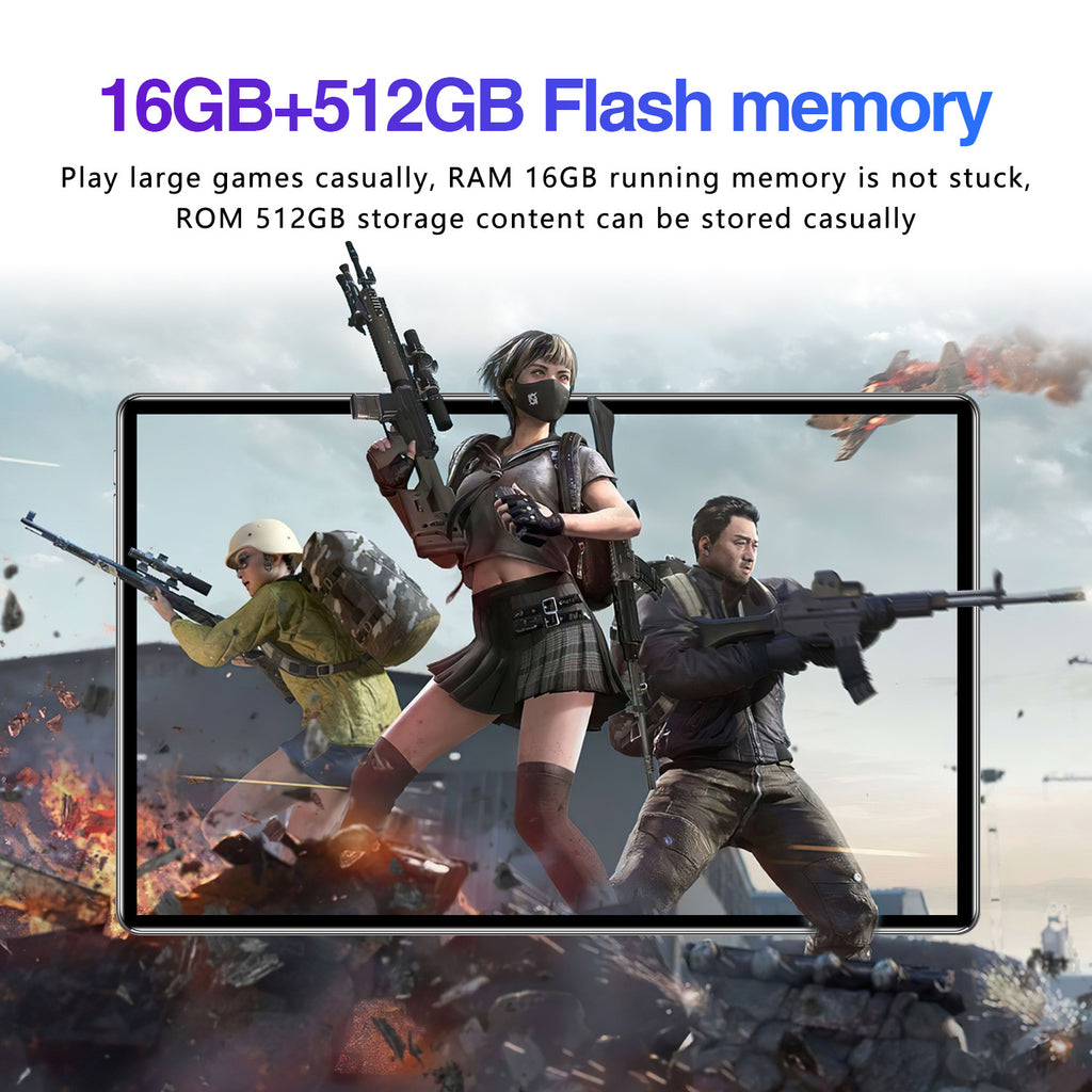 E70 Pro10.1Inch16+512G Smart Tablet Computer Shopee(Popular)