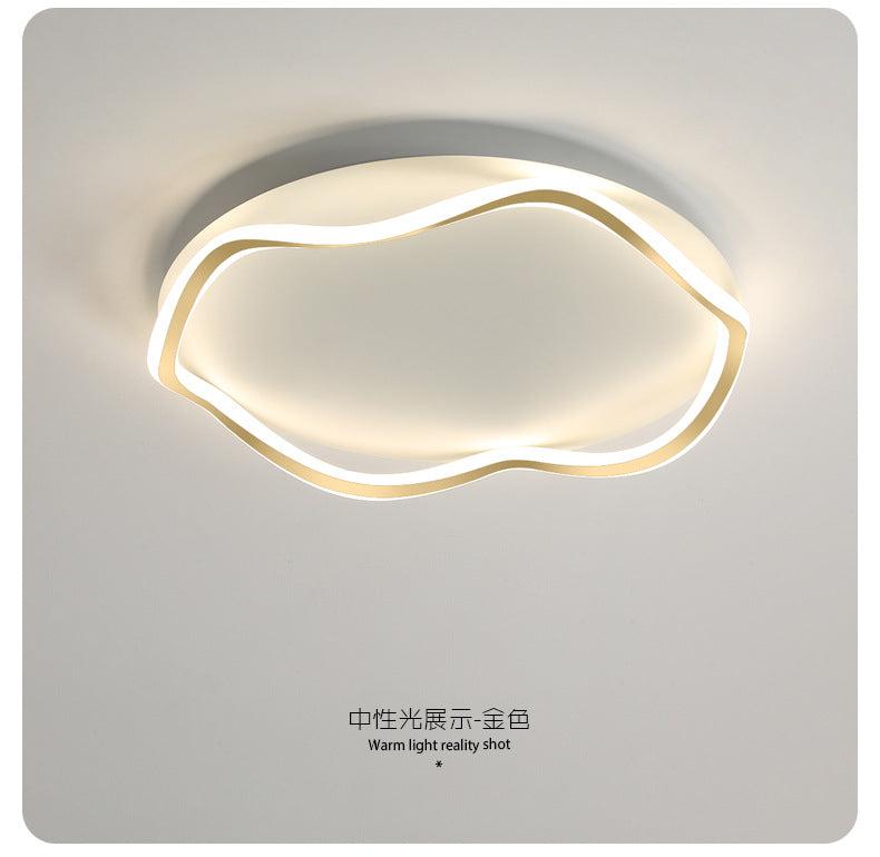 Simple Modern Bedroom Light LED Warm and Romantic Room Lamp Study Lighting New Creative Nordic Ceiling Light Fixture