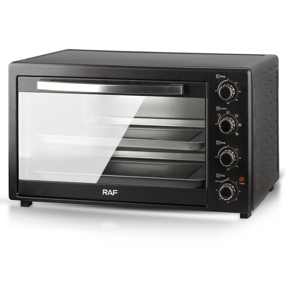 RAF Electric Oven EU Standard68L Multifunctional Household Large Capacity Fully Automatic Smart Oven Fryer with Visible Baking