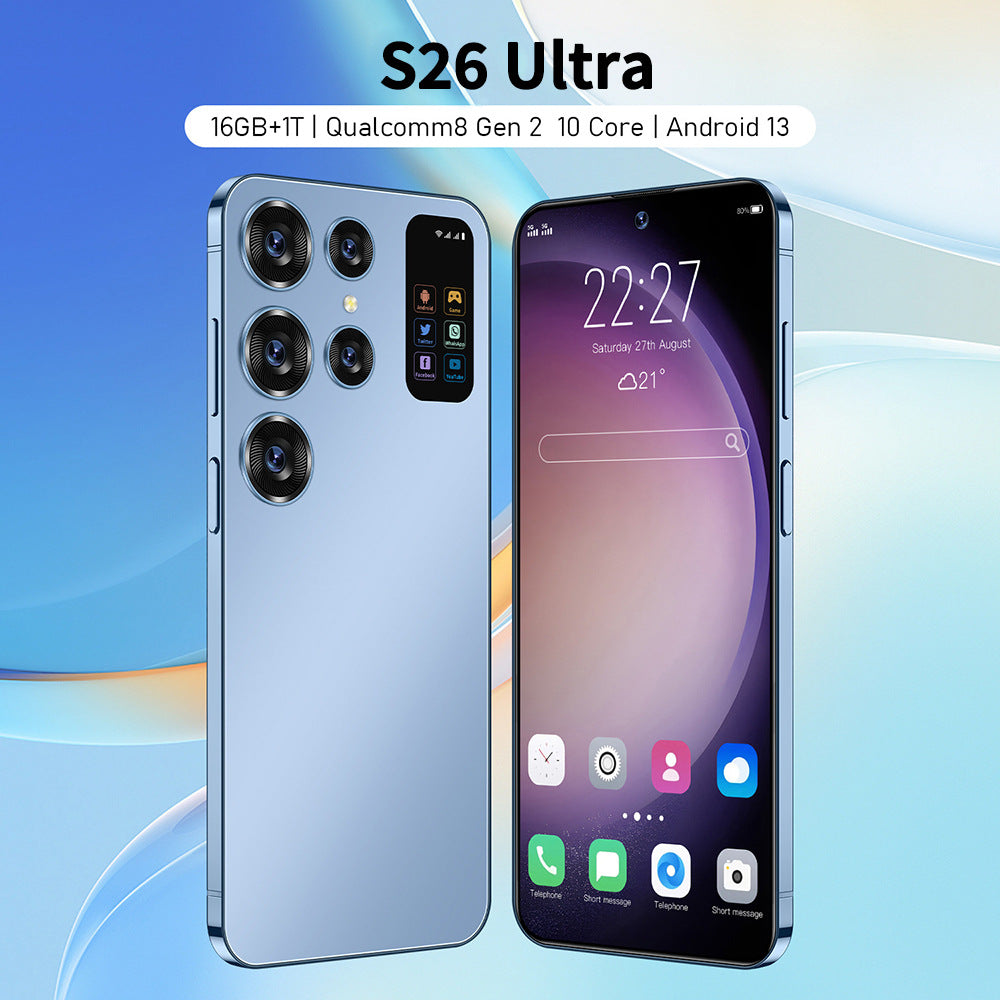 New product best-selling S26 Ultra Intelligence5G Mobile Phone7.3Inch16+1TB Factory Direct Sales of Mobile Phones