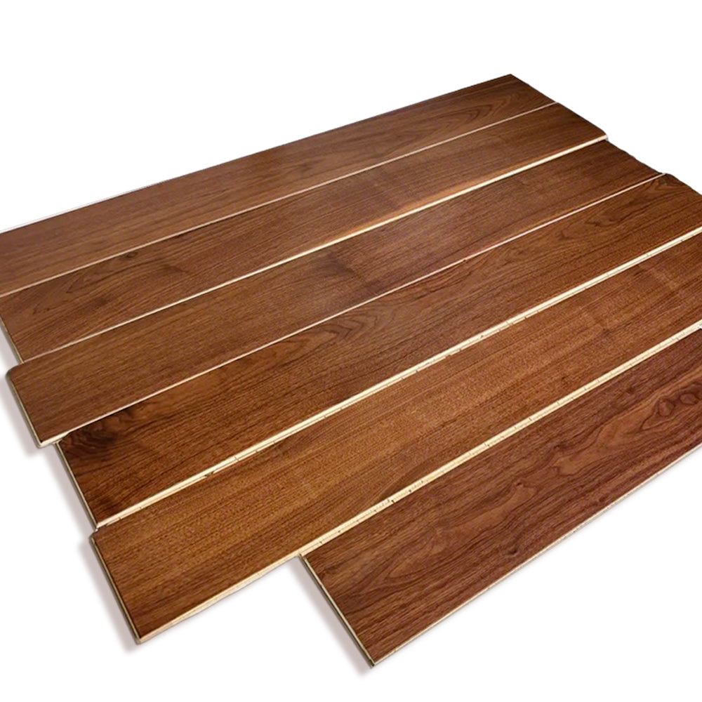 Custom 15mm Solid Wood Black Walnut Herringbone Engineered Wood Flooring | Premium Multi-Layer Waterproof Anti-slip Outdoor Park