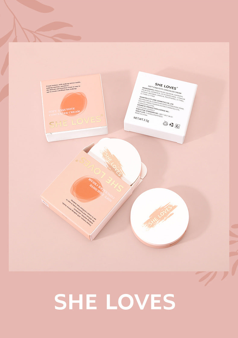 New Product SHELOVES Concealer Matte Highlighter Face Brightening Natural Shadow Tear Trough Concealer