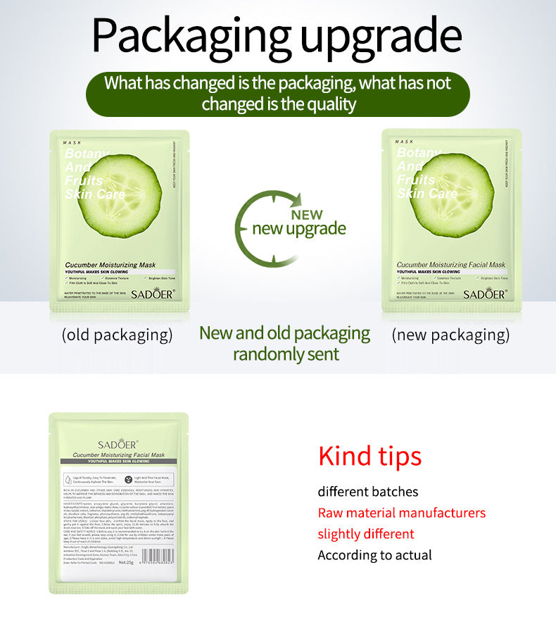 Fruit Mask SADOER Avocado Rose Hydrating Moisturizing Tablets Cross-border Foreign Trade Skincare Wholesale