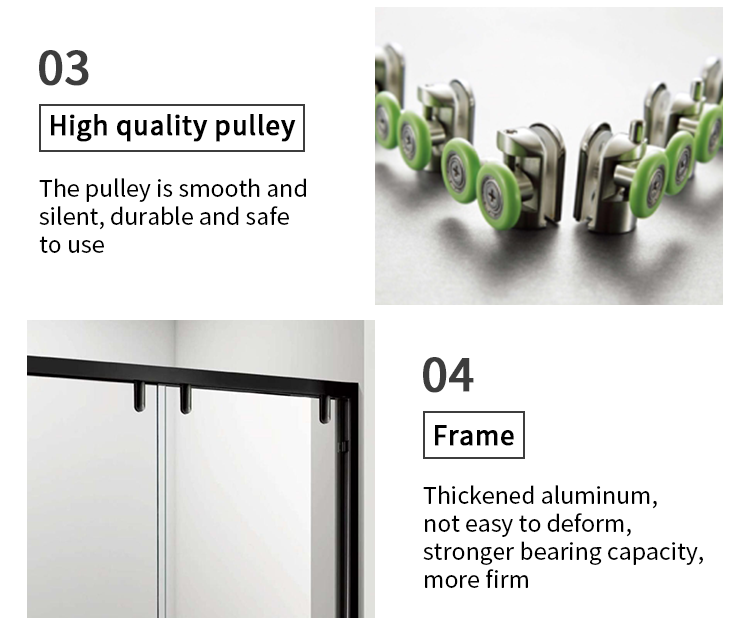 Luxury Style Folding Accordion Tub and Shower Doors From Foshan Factory