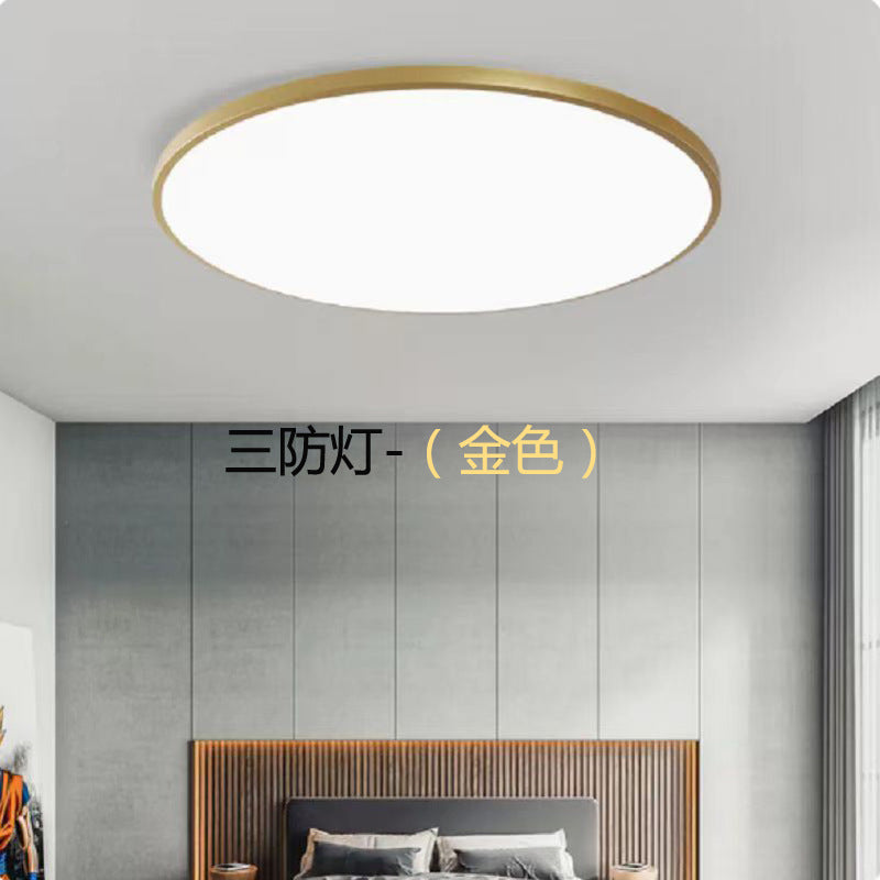 Triple-proof Light led Ceiling Light Ultra-Thin Corridor Aisle Light Modern Minimalist Balcony Light Round Bathroom Kitchen Light