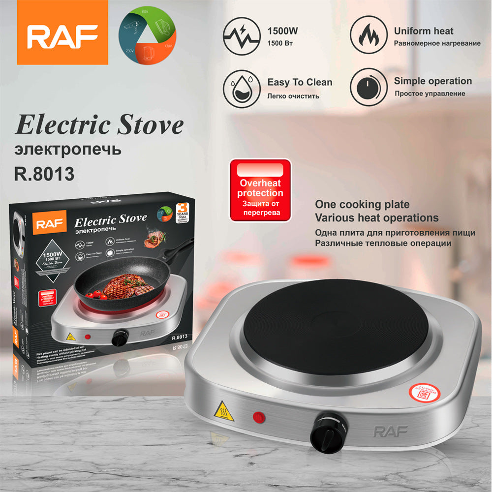 RAF European Standard Electric Ceramic Stove Household Multi-Functional High-Power Stir-Fry Hot Pot Light Wave Induction Cooker Countertop Electric Stove