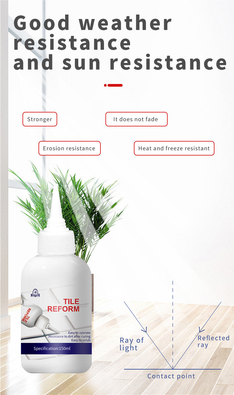 Water-Based Grout Sealant Waterproof Mildew-Proof Tile Grout Sealant Tile-Specific Caulking Agent Manufacturer