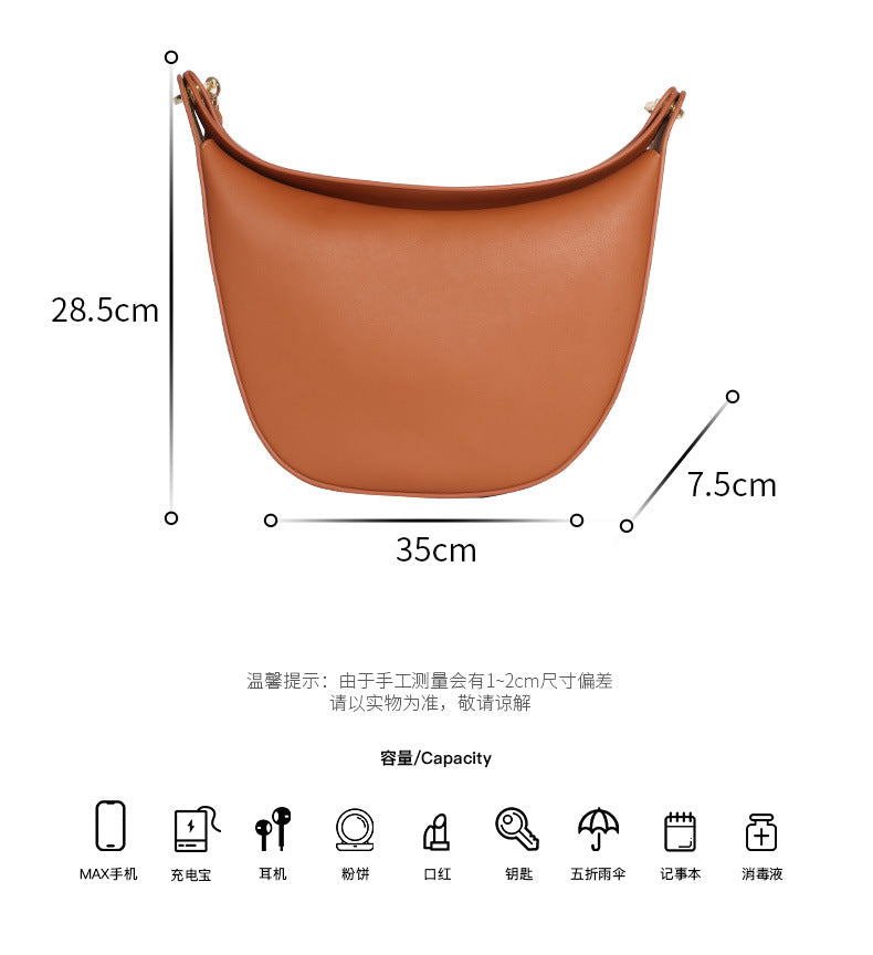 Factory Bag Women Trendy Fashion Summer New Large Capacity Tote Bag Retro Stylish High-Quality Single Shoulder Women's Bag