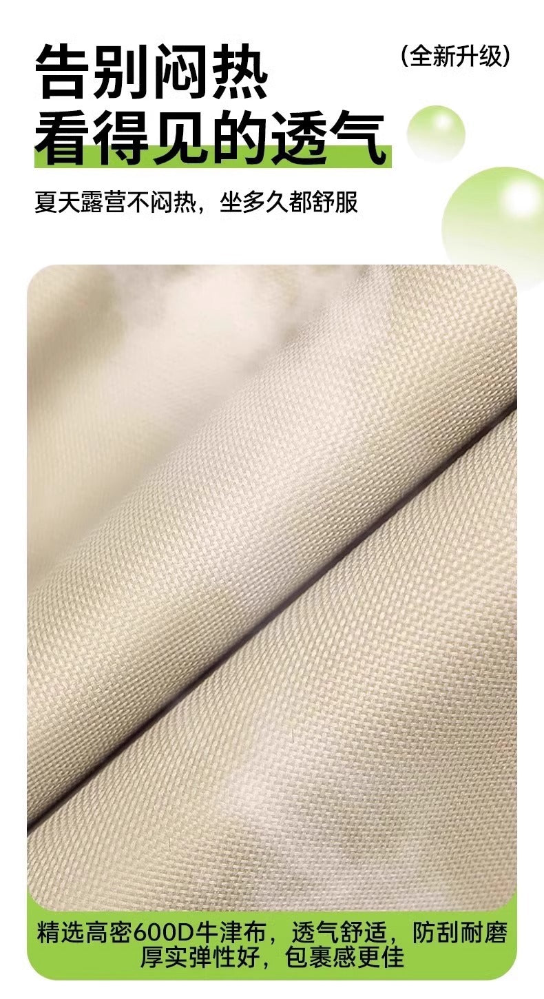 Folding chair with footrest and reclining feature45x45x90