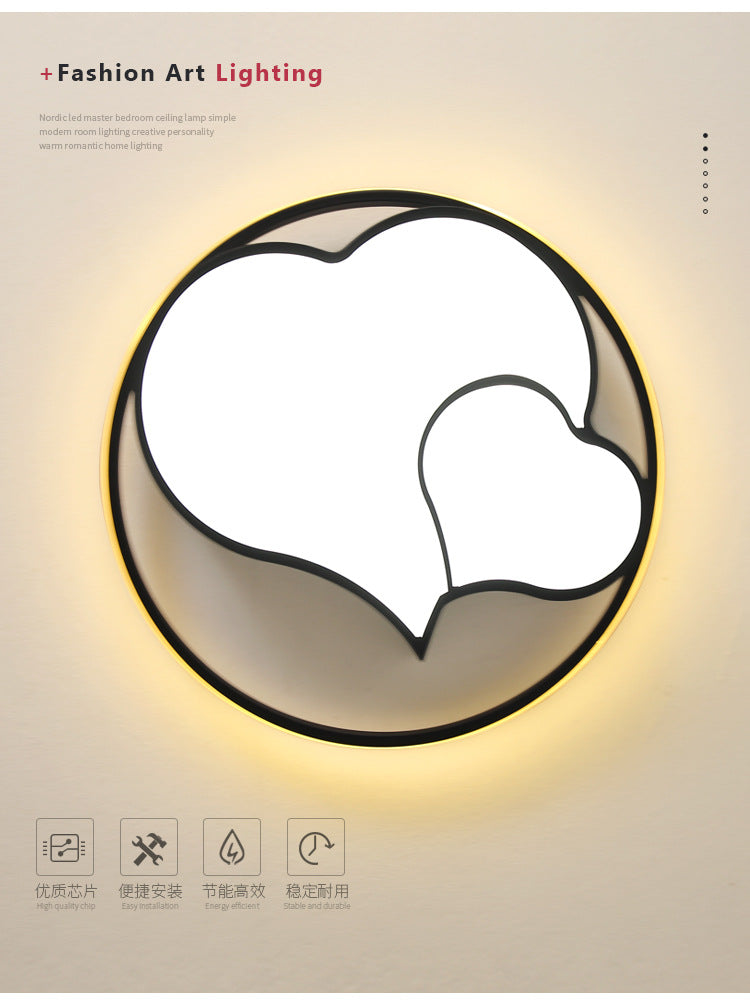 round led Ceiling Lamp Bedroom Lamp Modern Minimalist Living Room Lighting New Hotel Room Restaurant Room Lighting