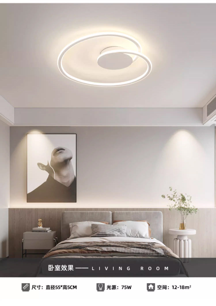 Bedroom light led Modern Minimalist Ceiling Light Internet Celebrity ins Creative Heart-Shaped Home Main Bedroom Study Zhongshan Lighting
