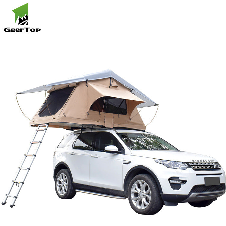 Outdoor Self-Driving Tour Soft Top Car Roof Tent Fully Automatic Quick Open SUV Aluminum Alloy Folding Tent