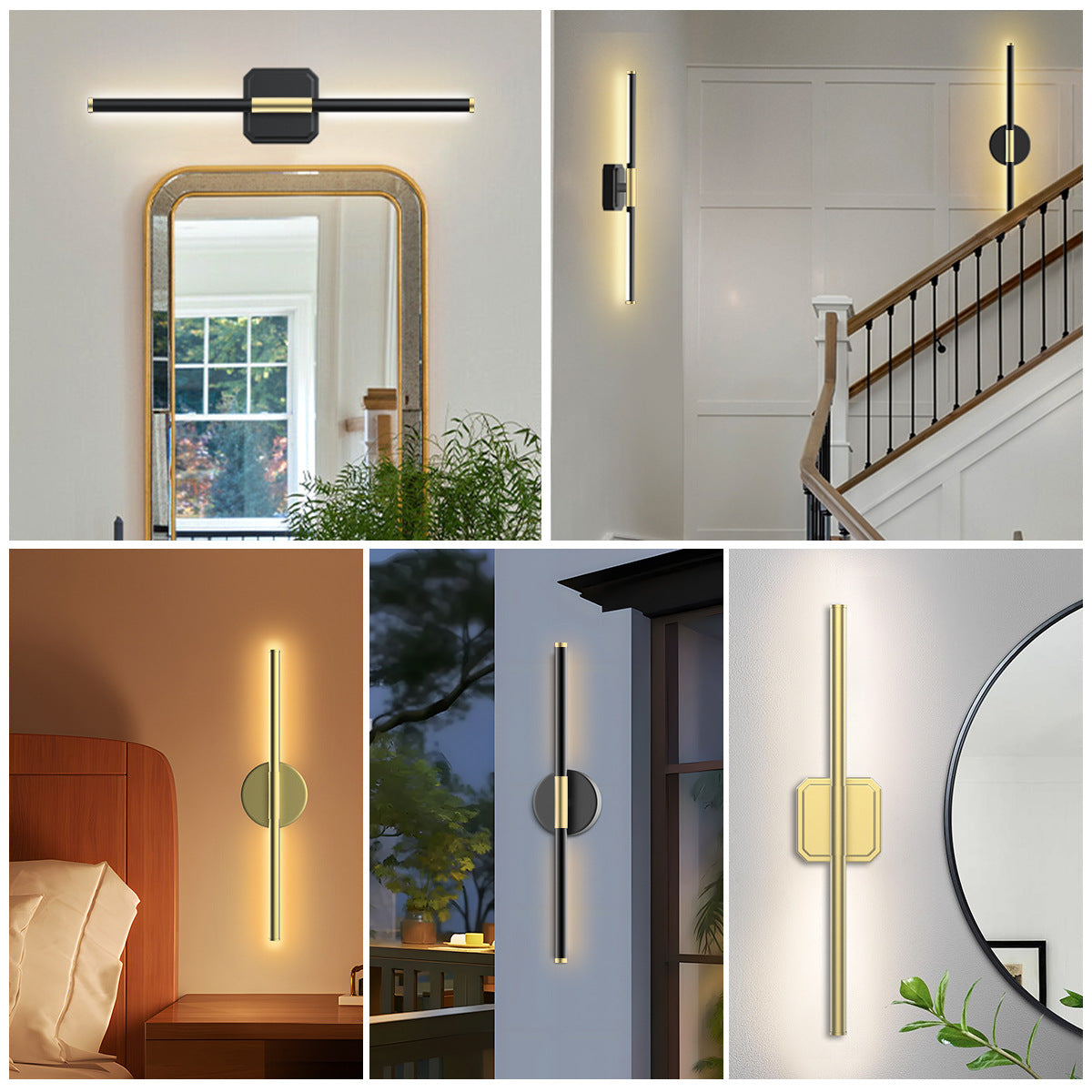 Dual-Head Detachable Wall Lamp No Wiring Required Wall Lamp Reading Wall Lamp Dimmable Wall Lamp Indoor Wall Lamp Magnetic Wall Lamp