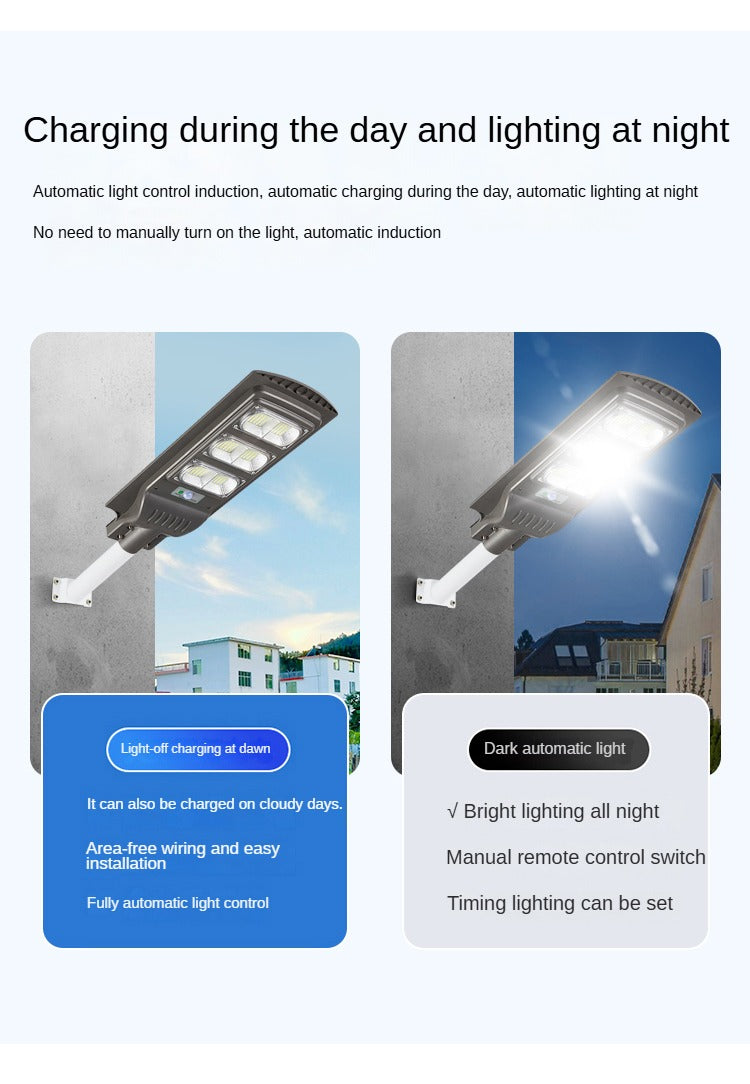 Human Body Induction Time Control Connected Integrated Solar Street Light