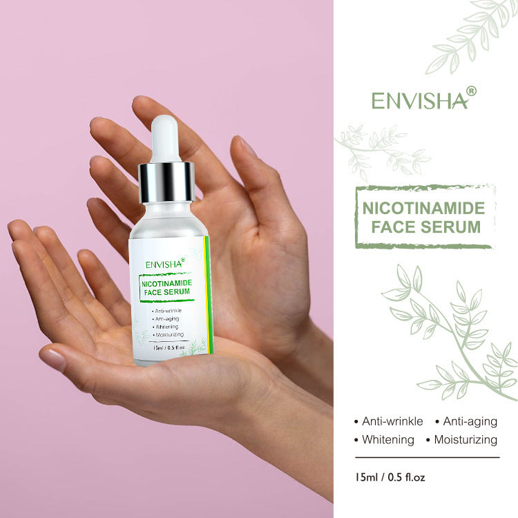 Full English ENVISHA Niacinamide Facial Serum Moisturizing Anti-Wrinkle Firming Liquid Essence Export
