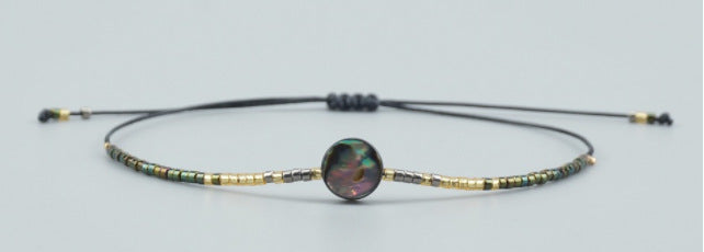 108Pink Quartz Bracelet Lotus Lucky Tree Pendant Labradorite Braided Bracelet Agate Tiger Eye Elastic Bracelet