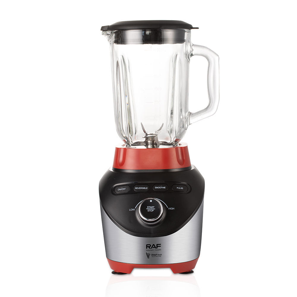 RAF European Standard Household Food Processor Juicer Grinder Multi-Functional 2-in-1 Juicer8Knife 1.8L