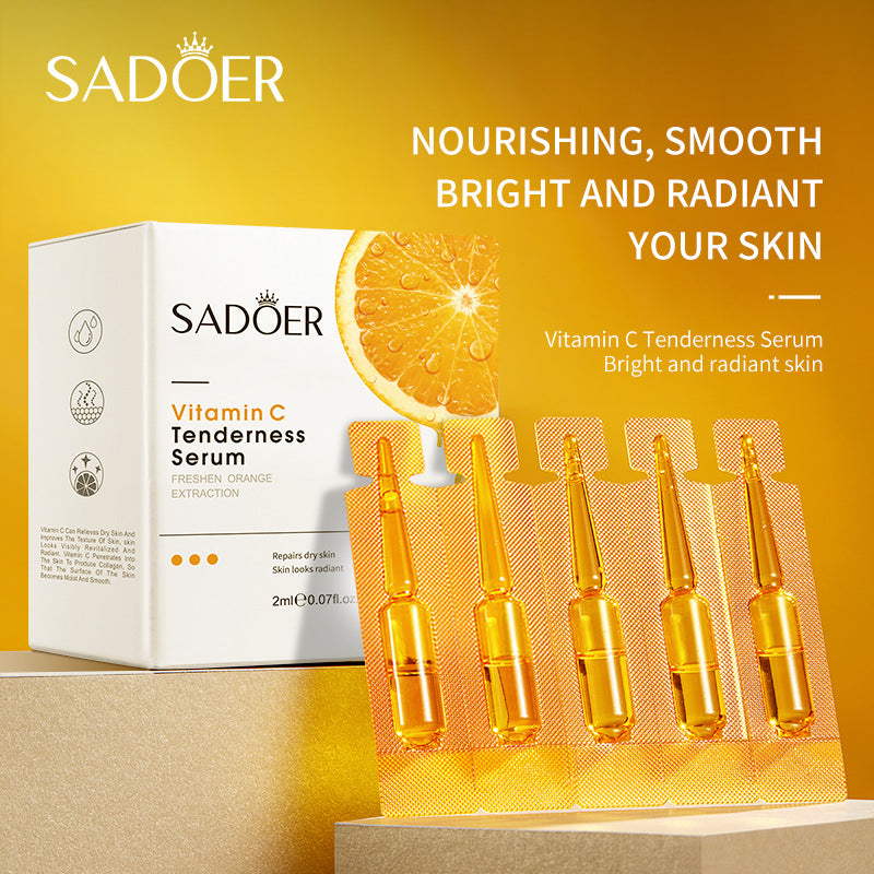 Vitamin C Skin Care Essence SADOER Moisturizing and Hydrating Wholesale for Cross-Border Trade