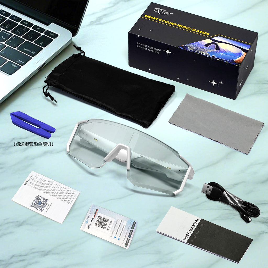 QY01 Pro1Bluetooth Glasses AI Translation Bluetooth Call Music Playback Outdoor Cycling Sports Glasses