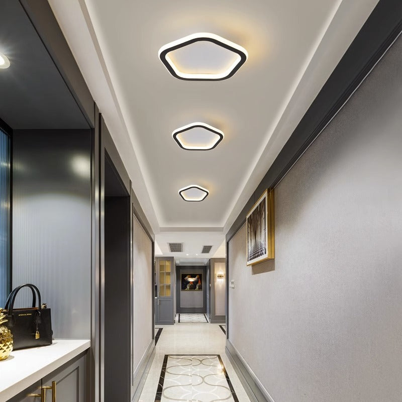 Nordic Corridor Entrance Hallway Light Simple Modern Creative Cloakroom Light led Balcony Small Ceiling Light Fixture