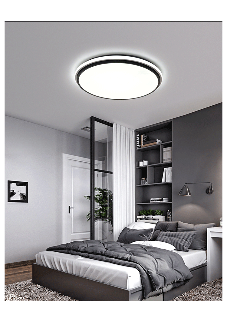 Nordic Ceiling Light for Home, Elegant Rectangular Living Room Light, Silicone Modern Simple Warm Romantic Study Bedroom Light