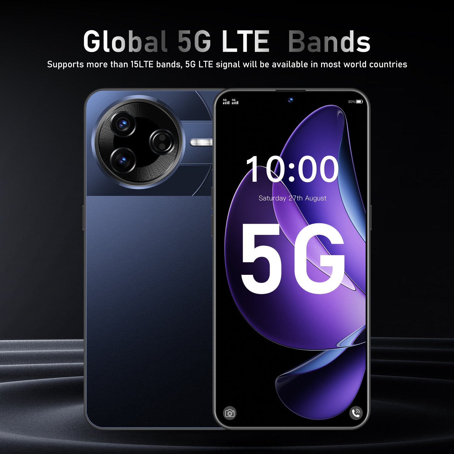 F7 Ultra Mobile Phone7.3Inch Hd Large Screen16+1T True5G Android15Smartphone Manufacturer