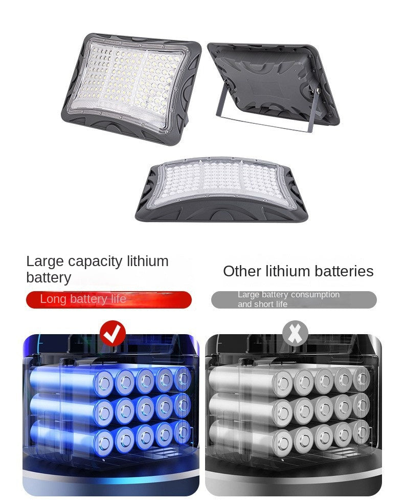 1000W Solar Light Outdoor Waterproof Super Bright Garden Light Yard Community Square LED Solar Floodlight Wholesale